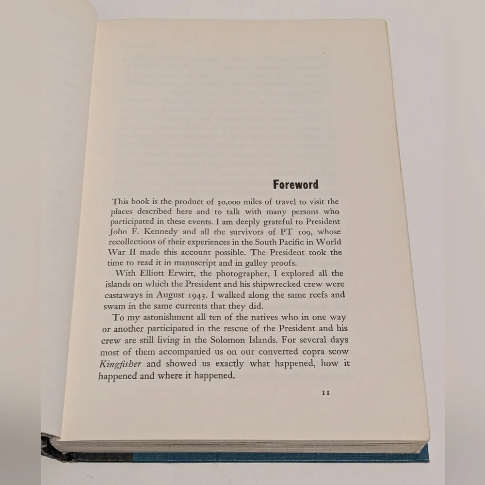 First Edition PT 109 - John F. Kennedy in World War II by Robert J. Donovan 1961 - Picture 8 of 9
